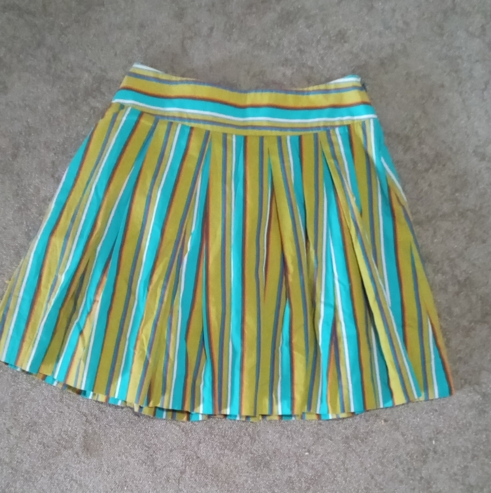 Vibrant Multicolor A-Line Skirt